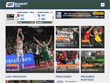 Tablet Screenshot of basquettotal.com